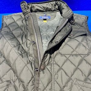 Polo Ralph Lauren Iconic Quilted Olive Green Vest - Extra Large (XL)